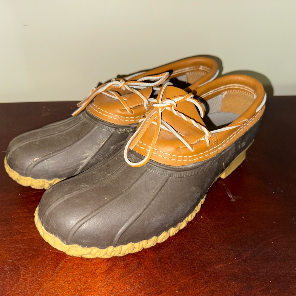 LL Bean Rubber Mocs - Sz 11